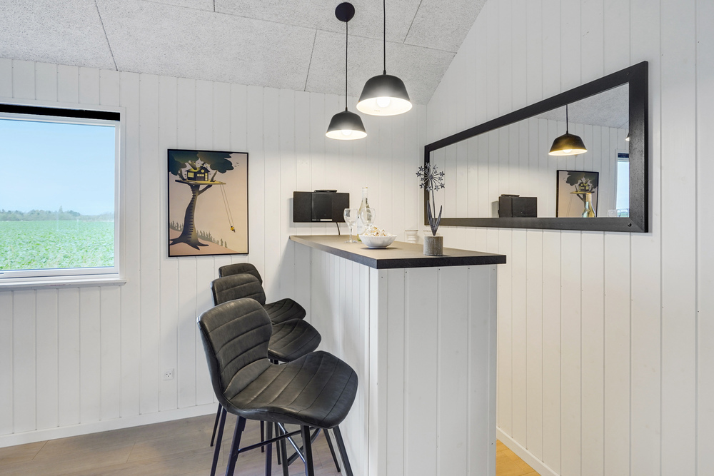 Das Ferienhaus 468 ist mit eigener Bar ausgestattet