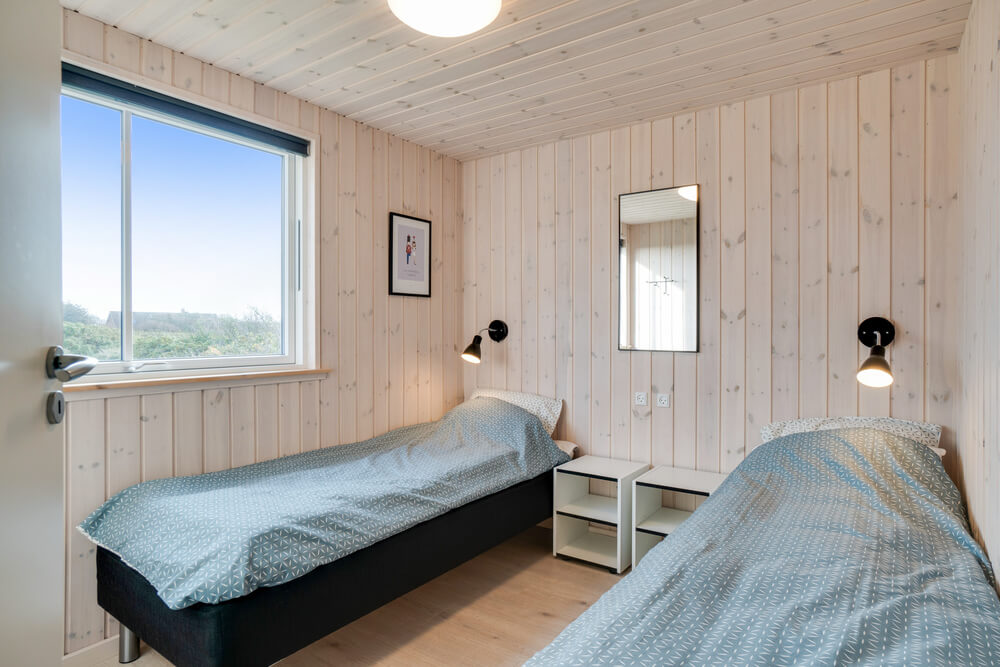Eines der 7 Schlafzimmer im Luxusferienhaus Nr. 478