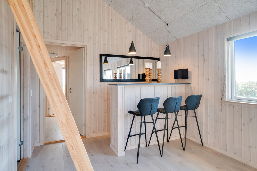 Das Ferienhaus 478 ist mit eigener Bar ausgestattet
