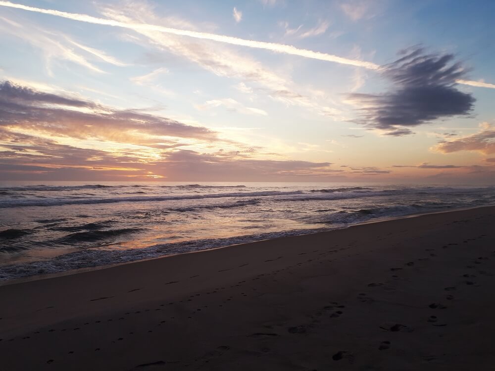 Der Strand in der Nähe von Luxusferienhaus Nr. 478.