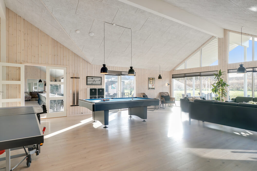 Veranstaltet ein Turnier im Aktivitätsraum, wenn ihr das Ferienhaus Nr. 479 in Ostjütland besucht.