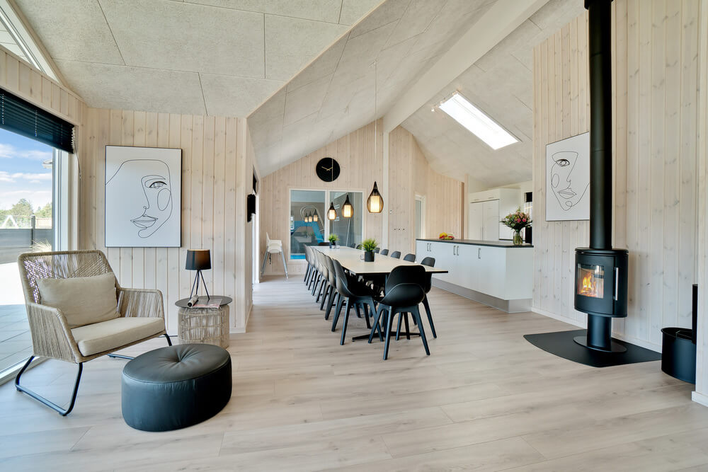 Das Luxusferienhaus Nr. 475 hat einen wunderschönen Aufenthaltsraum.