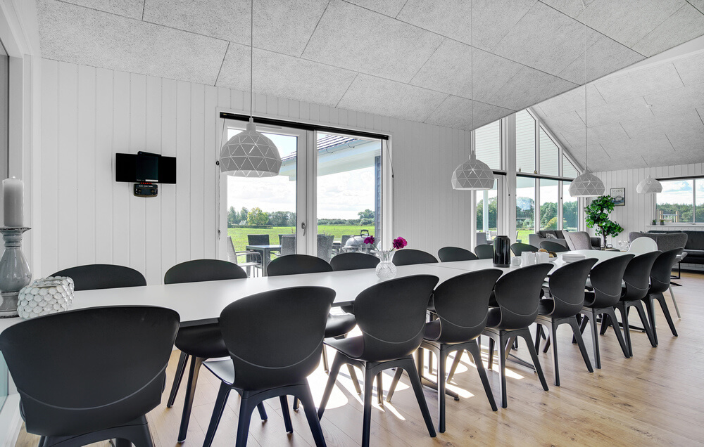 Das Luxusferienhaus Nr. 490 hat einen wunderschönen Aufenthaltsraum.