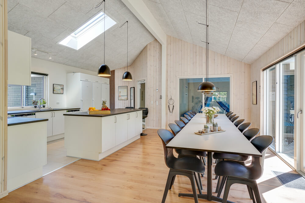 Das Luxusferienhaus Nr. 494 hat einen wunderschönen Aufenthaltsraum.