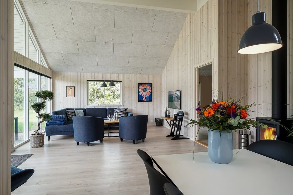 Das Luxusferienhaus Nr. 492 hat einen wunderschönen Aufenthaltsraum.