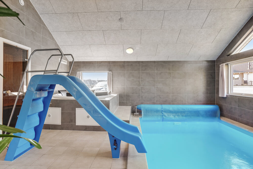 Der schicke Pool im Luxusferienhaus Nr. 504 für 14 Personen