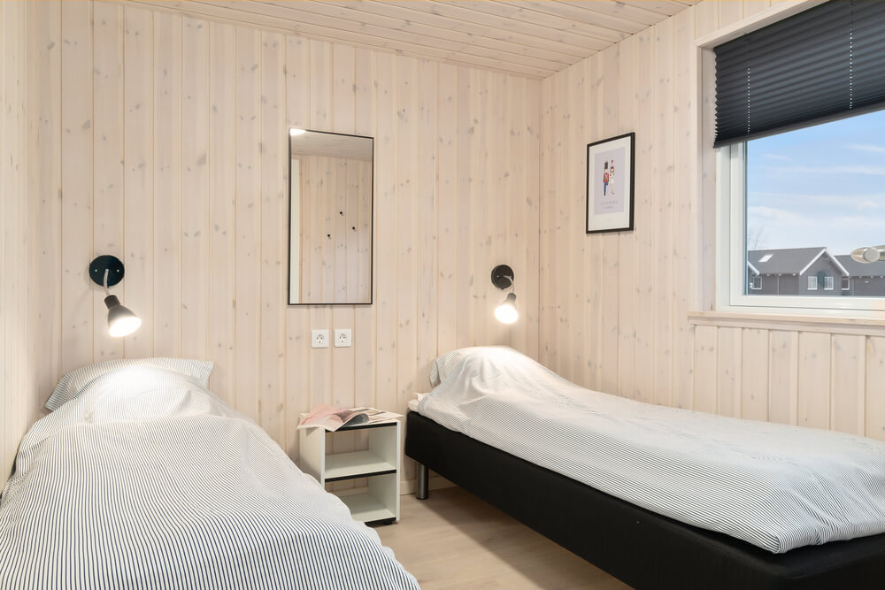 Eines der 7 Schlafzimmer im Luxusferienhaus Nr. 726