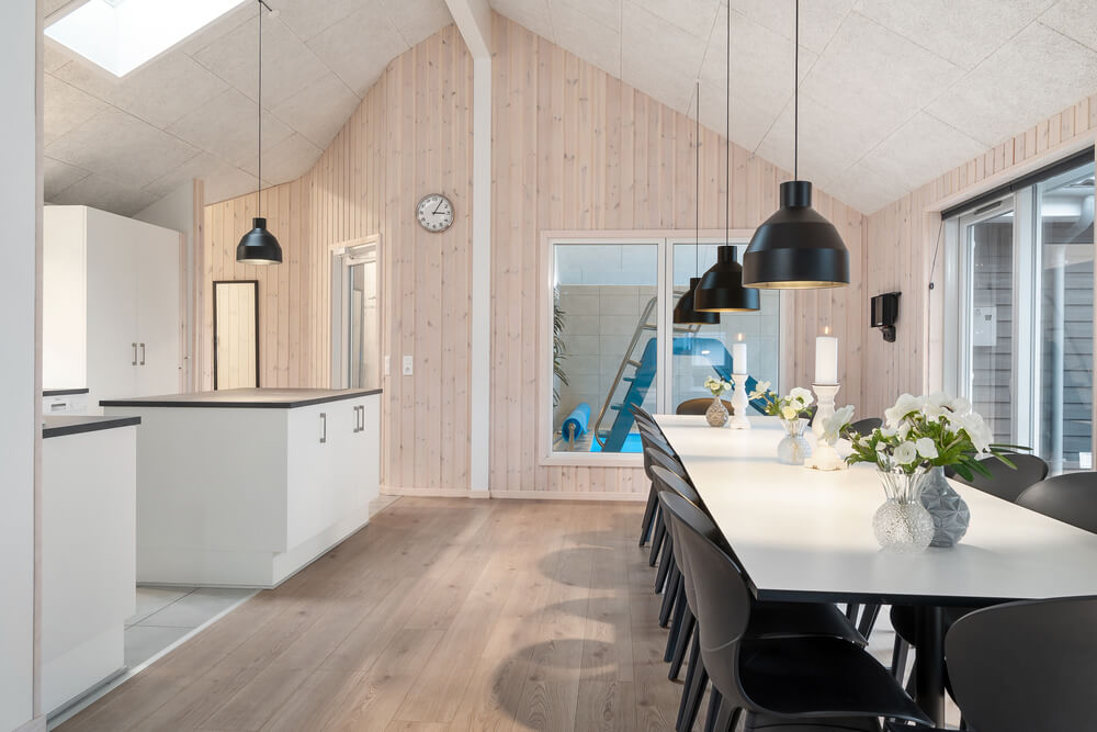 Das Luxusferienhaus Nr. 726 hat einen wunderschönen Aufenthaltsraum.