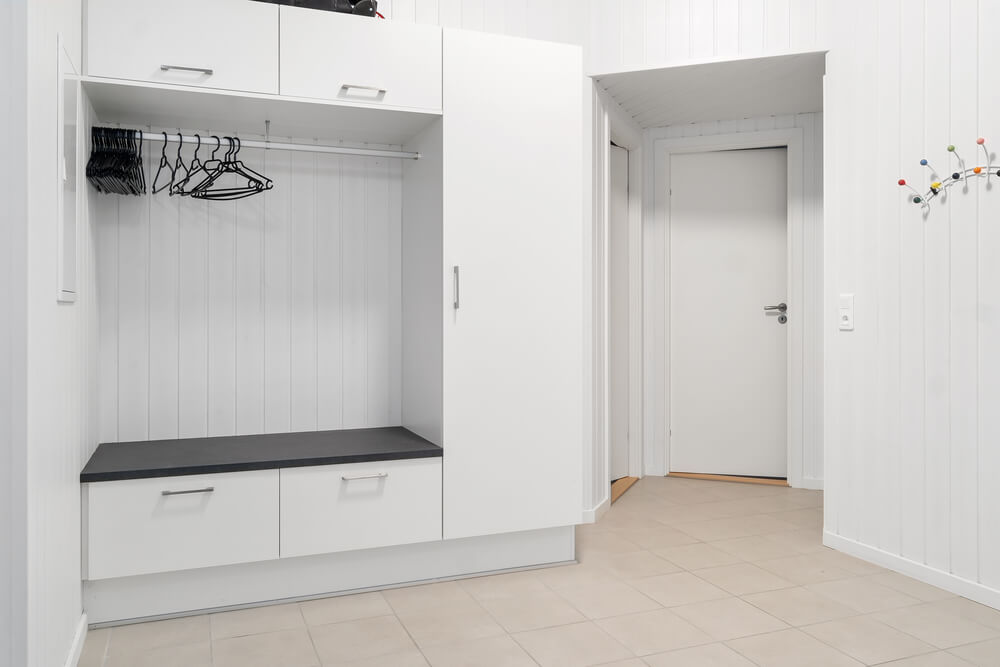 Der geräumige Eingangsbereich im Luxusferienhaus Nr. 728 in Deutschland