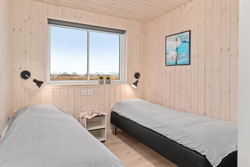 Eines der 7 Schlafzimmer im Luxusferienhaus Nr. 733