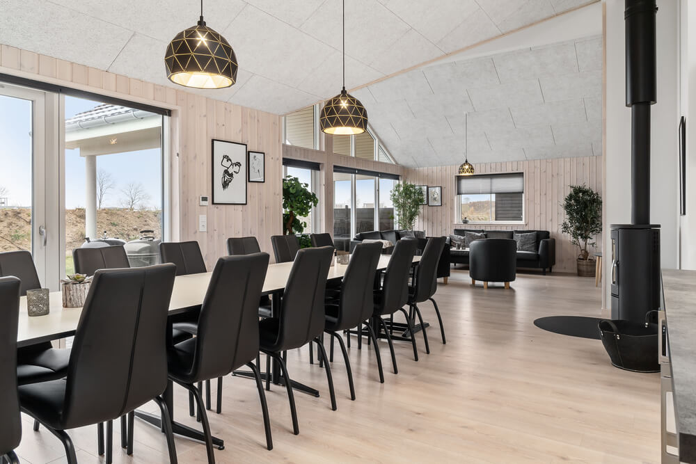 Das Luxusferienhaus Nr. 733 hat einen wunderschönen Aufenthaltsraum.