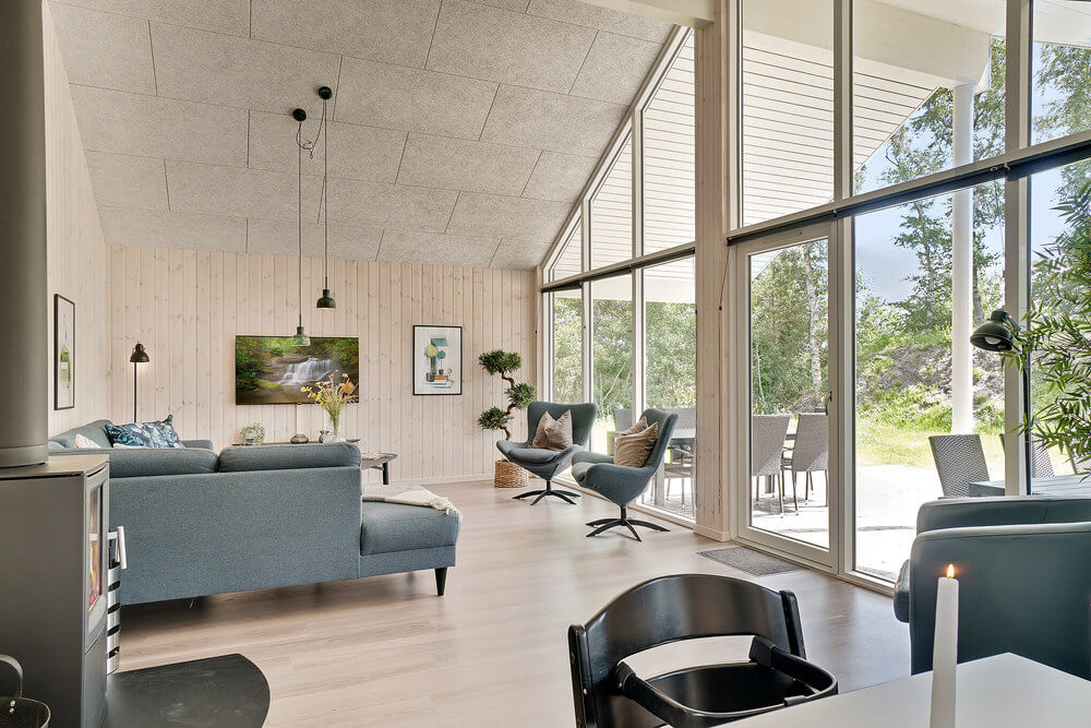 Das Luxusferienhaus Nr. 519 hat einen wunderschönen Aufenthaltsraum.