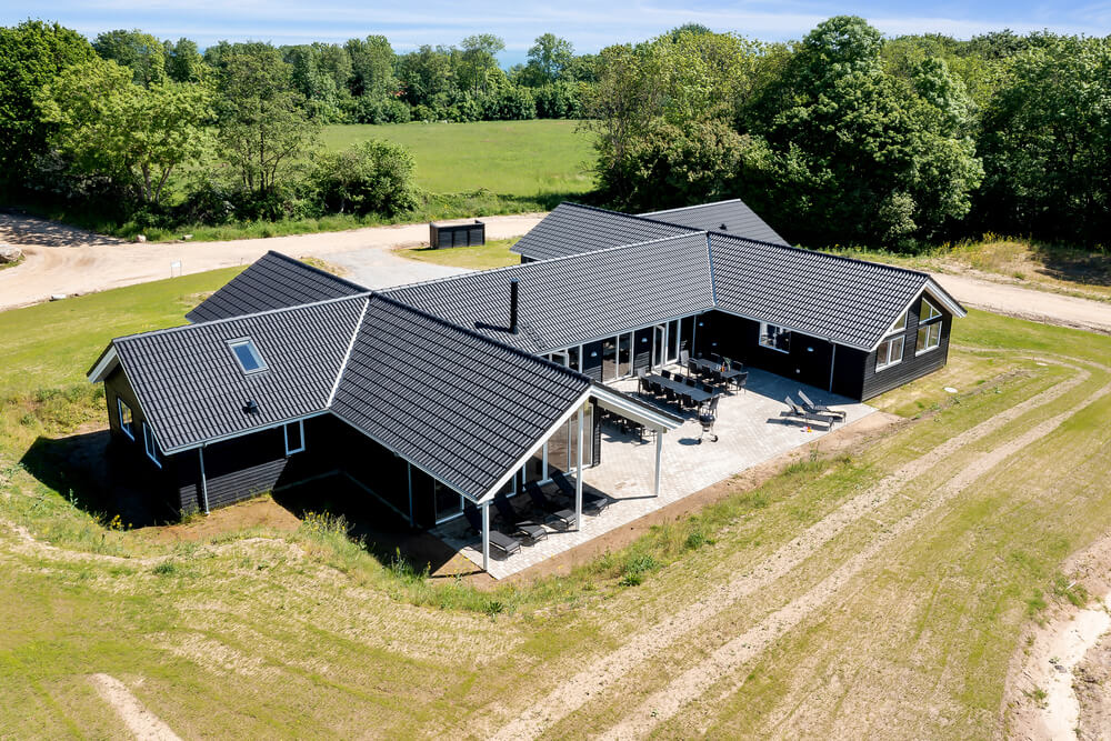 Dieses schöne Poolhaus Nr. 491 mit Platz für 30 Personen liegt in Südjütland