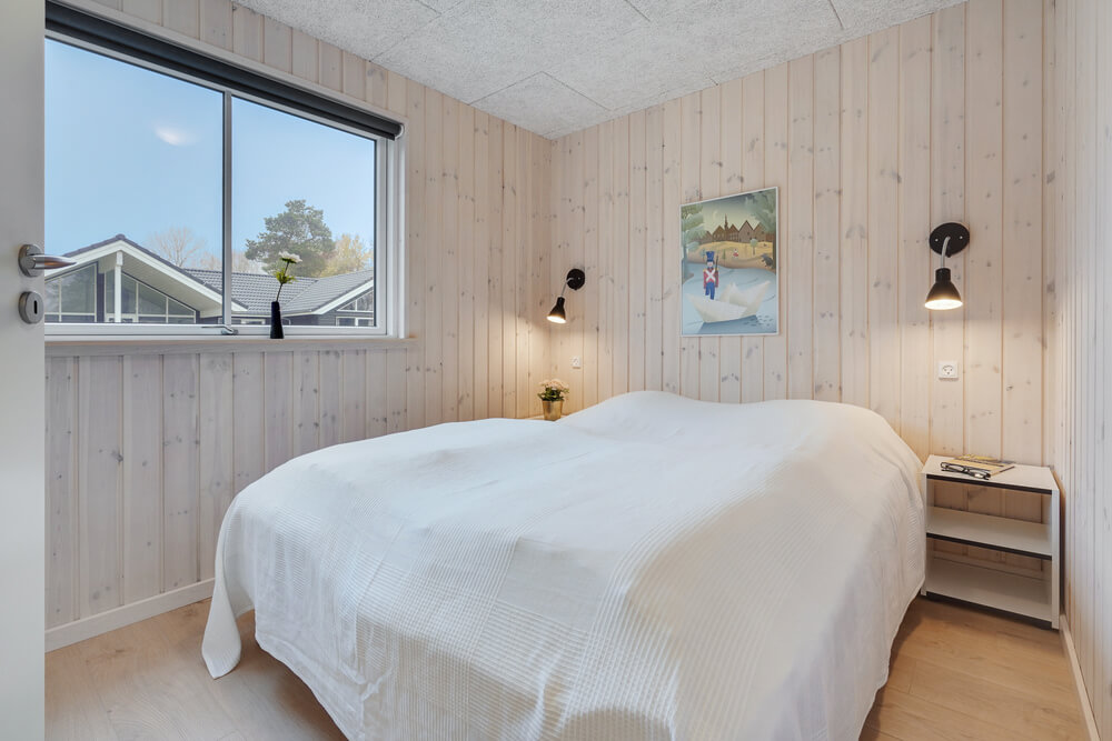Eines der 6 Schlafzimmer im Luxusferienhaus Nr. 513