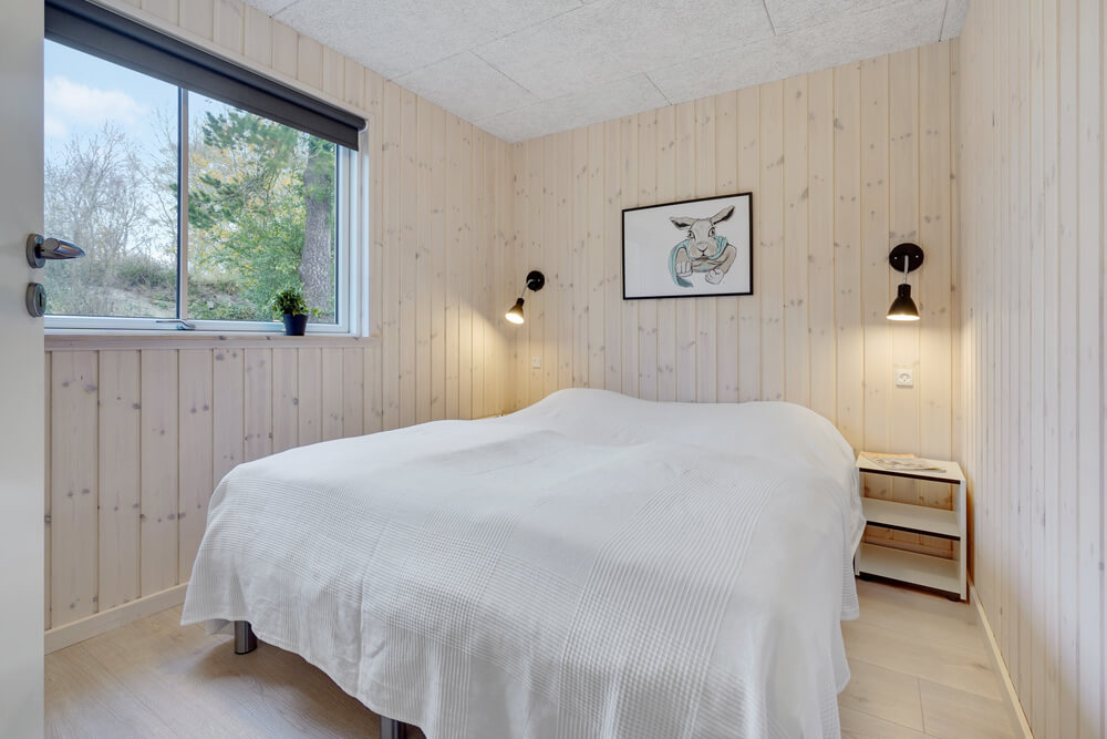 Eines der 6 Schlafzimmer im Luxusferienhaus Nr. 509