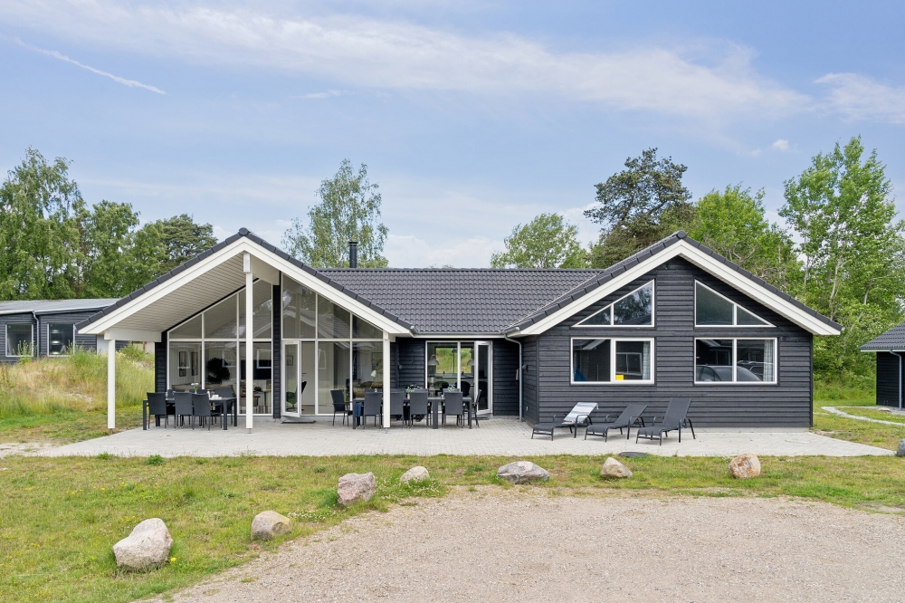 Das Luxusferienhaus Nr. 509 hat eine tolle Terrasse, die mit hochwertigen Gartenmöbeln für 16 Personen ausgestattet ist.