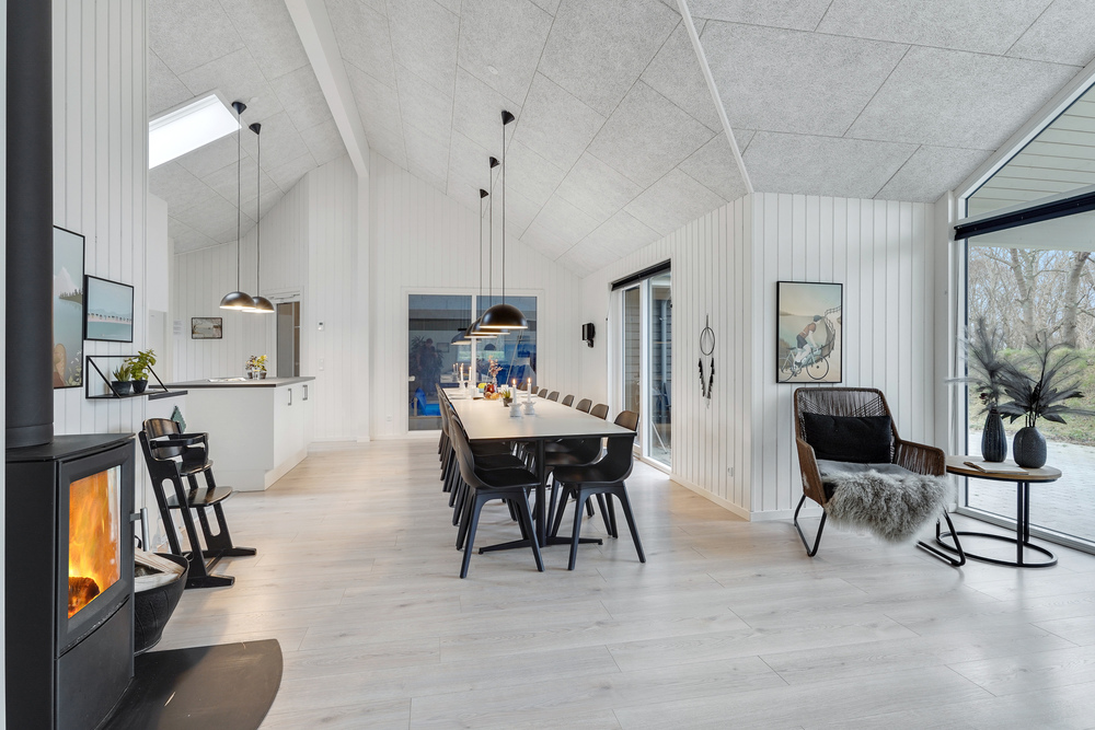 Das Luxusferienhaus Nr. 502 hat einen wunderschönen Aufenthaltsraum.