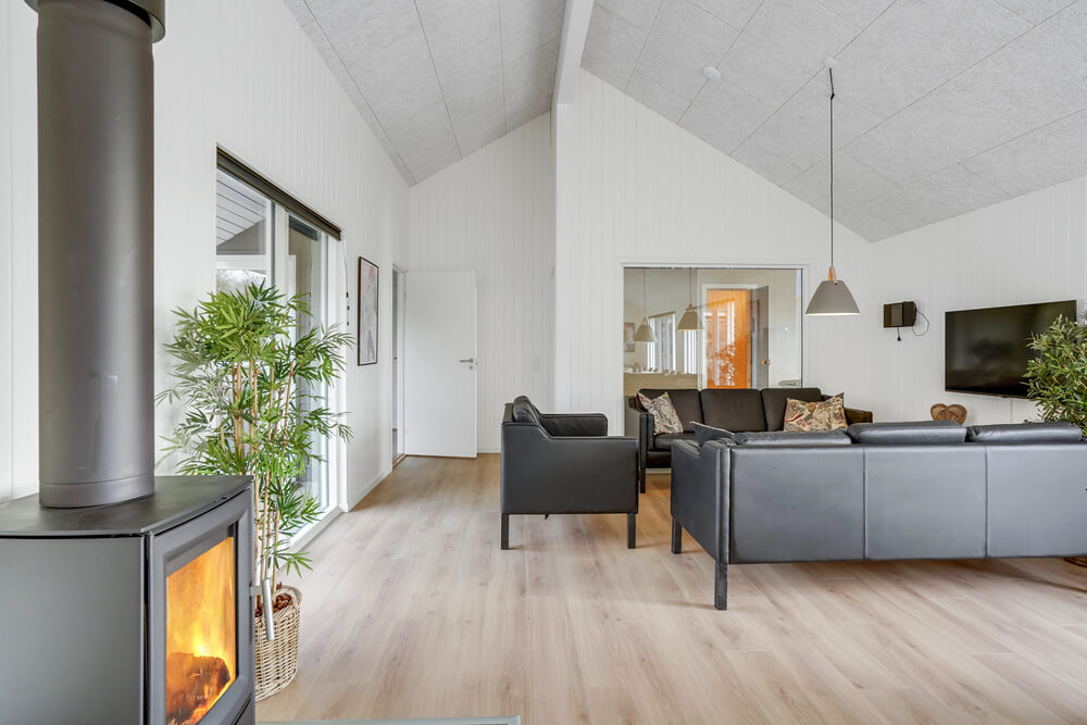 Das Wohnzimmer im Luxusferienhaus Nr. 496.