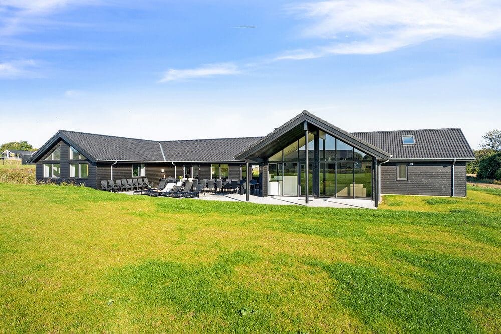 Dieses schöne Poolhaus Nr. 531 mit Platz für 30 Personen liegt in Südjütland