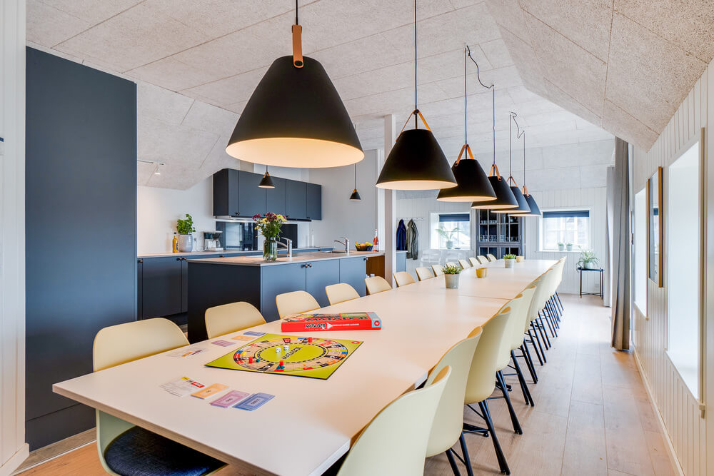 Das Luxusferienhaus Nr. 528 hat einen wunderschönen Aufenthaltsraum.