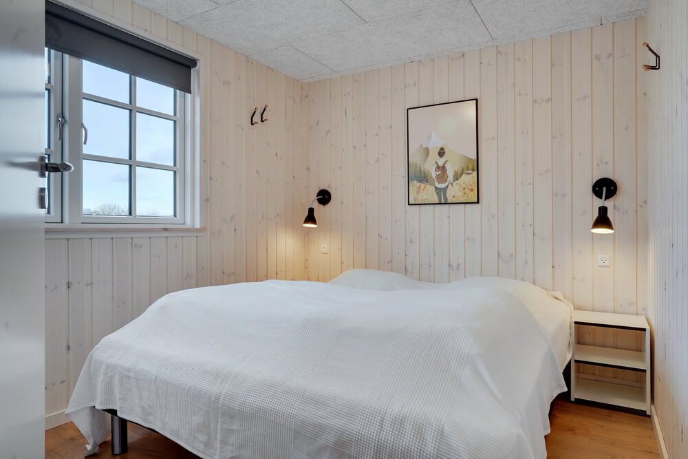 Eines der 7 Schlafzimmer im Luxusferienhaus Nr. 520