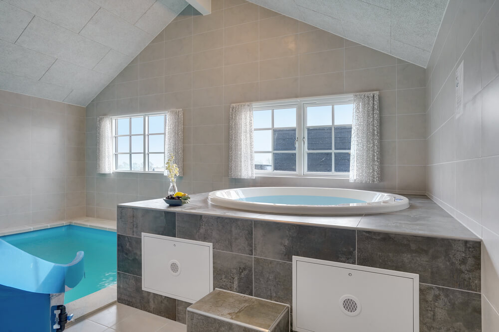 Das Luxusferienhaus Nr. 520 bietet u. a. einen tollen Whirlpool