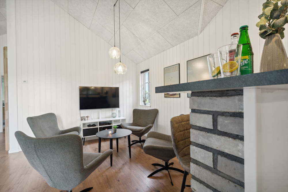 Das Ferienhaus 520 ist mit eigener Bar ausgestattet