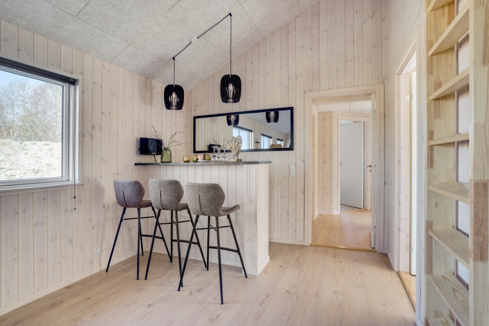 Das Ferienhaus 523 ist mit eigener Bar ausgestattet