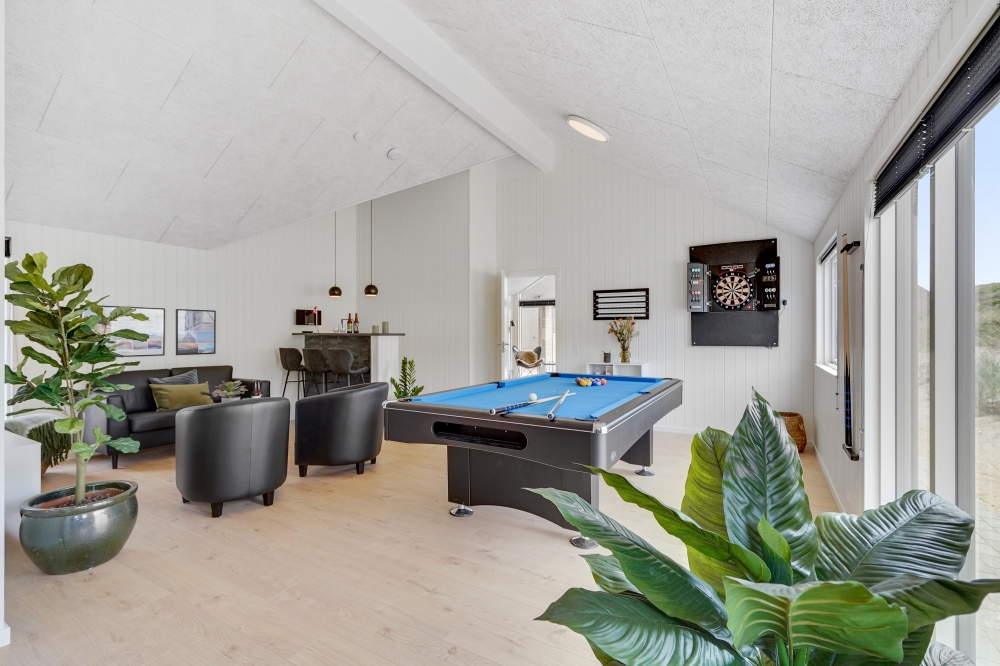 Veranstaltet ein Turnier im Aktivitätsraum, wenn ihr das Ferienhaus Nr. 541 in Westjütland besucht.