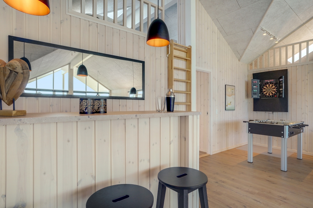 Das Ferienhaus 542 ist mit eigener Bar ausgestattet