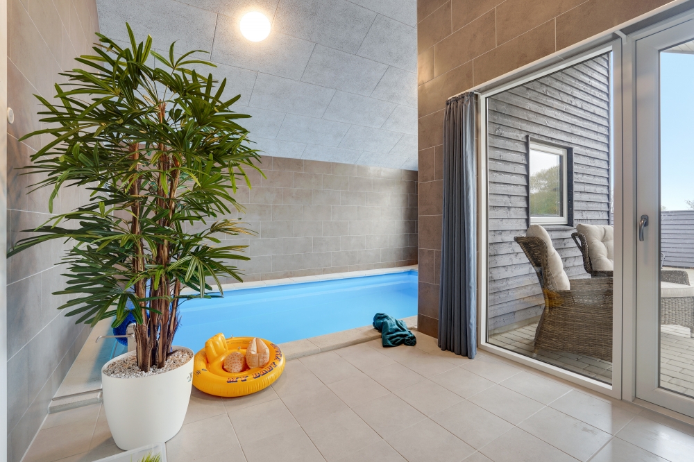 Der schicke Pool im Luxusferienhaus Nr. 544 für 14 Personen