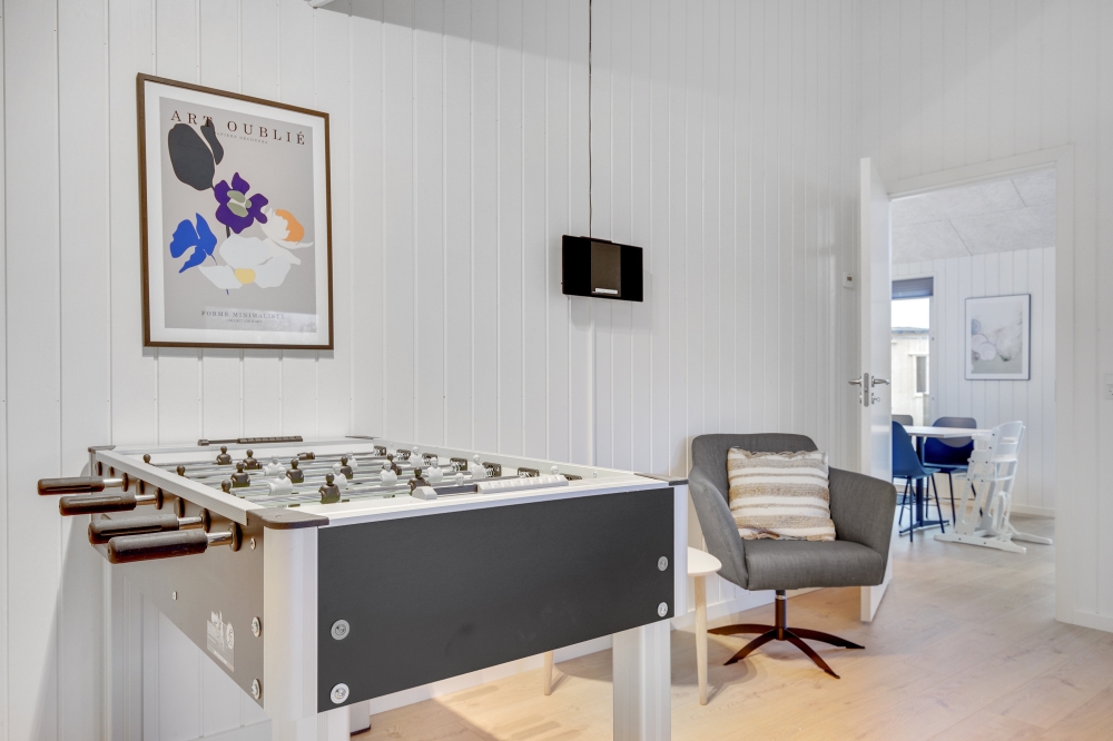 Veranstaltet ein Turnier im Aktivitätsraum, wenn ihr das Ferienhaus Nr. 549 in Nordseeland besucht.