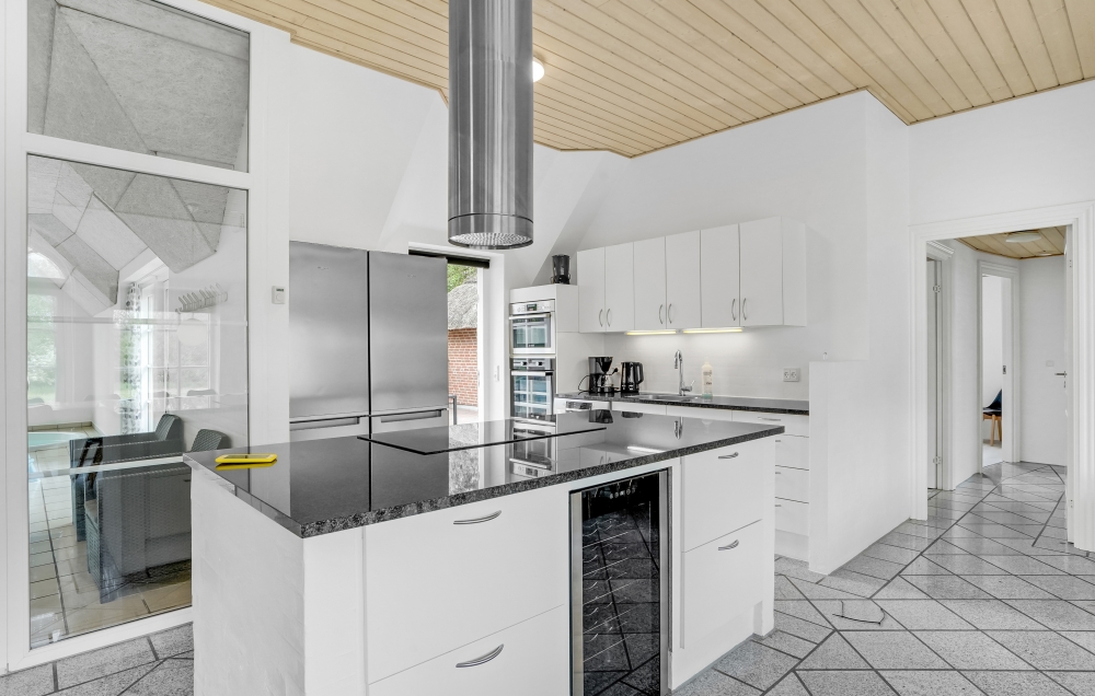 Die Küche im Luxusferienhaus Nr. 576 ist gut eingerichtet.