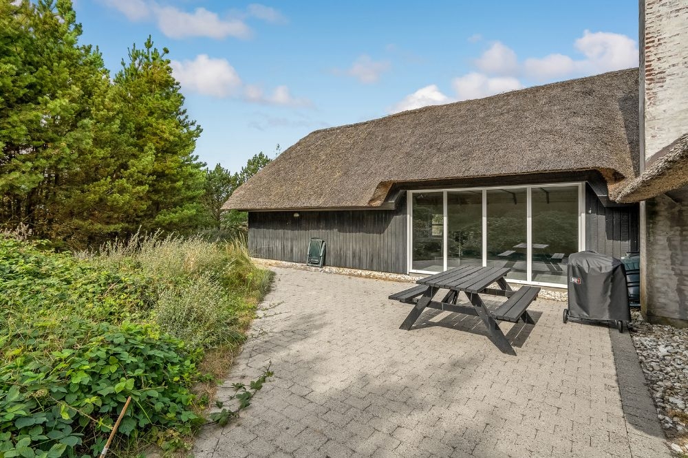 Das Luxusferienhaus Nr. 552 hat eine tolle Terrasse, die mit hochwertigen Gartenmöbeln für 12 Personen ausgestattet ist.