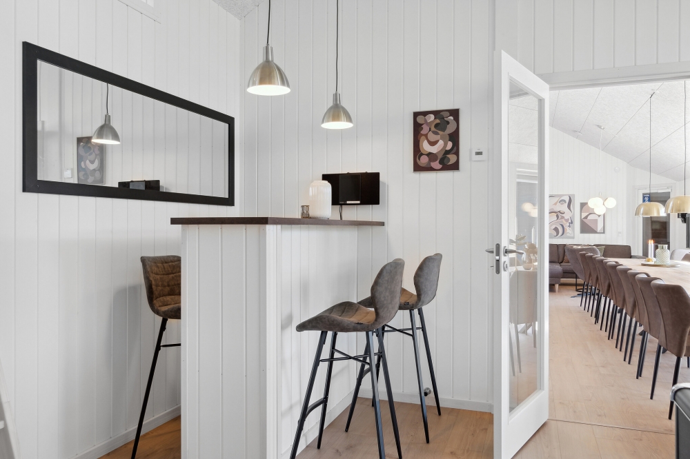 Das Ferienhaus 596 ist mit eigener Bar ausgestattet