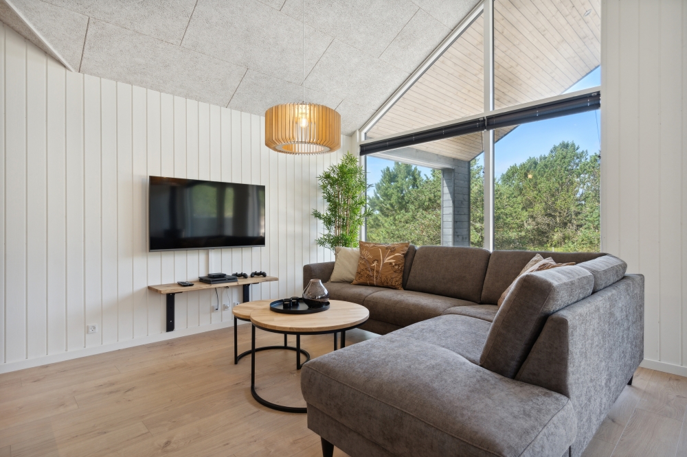 Aktivitätsraum im Luxusferienhaus Nr. 585 mit 9 Schlafzimmern und Platz für 24 Gäste.