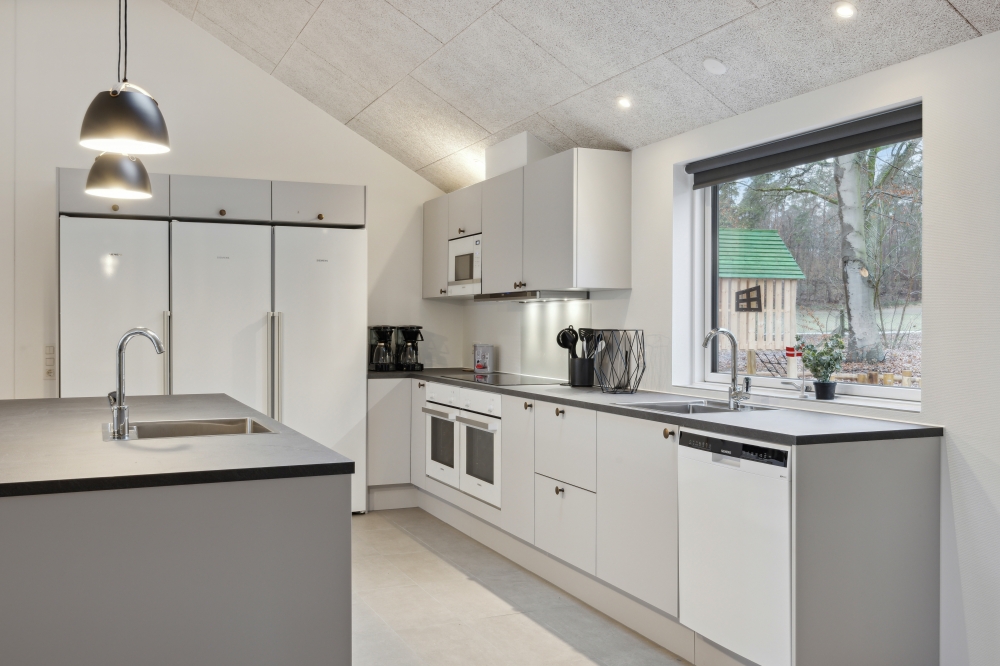 Die Küche im Luxusferienhaus Nr. 751 ist gut eingerichtet.