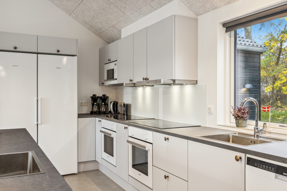Die Küche im Luxusferienhaus Nr. 758 ist gut eingerichtet.