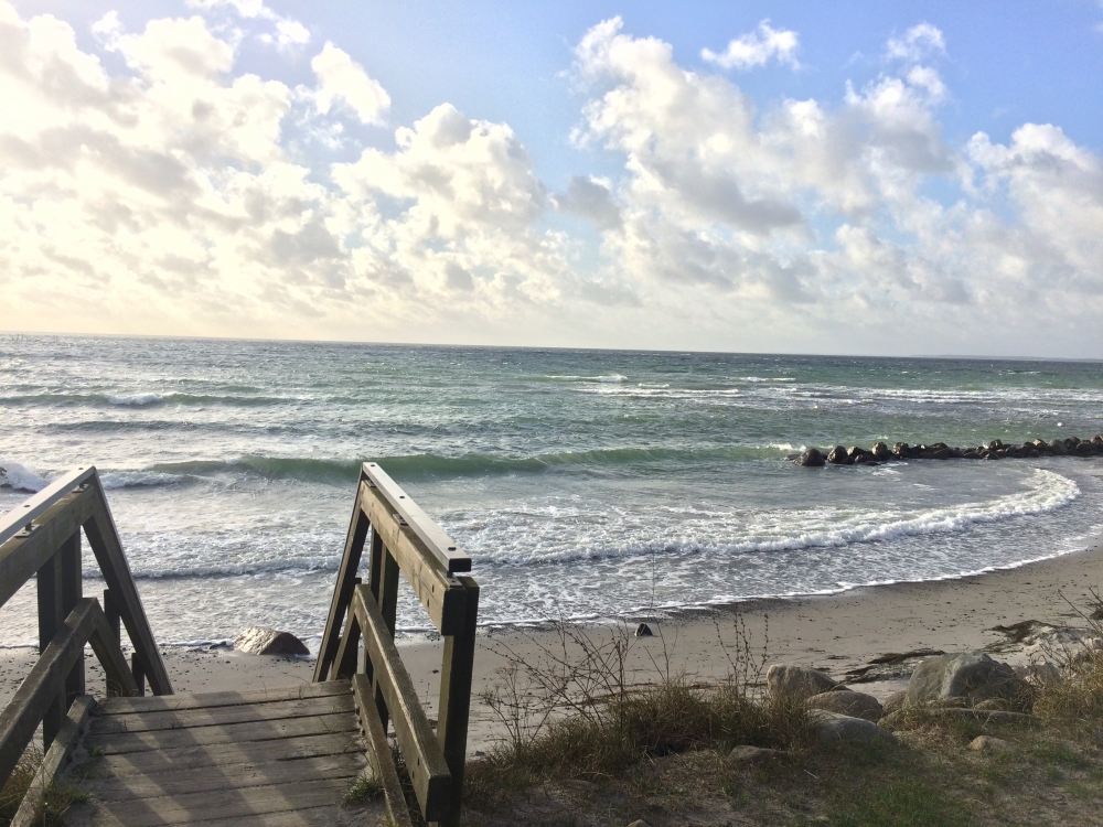 Der Strand in der Nähe von Luxusferienhaus Nr. 588.