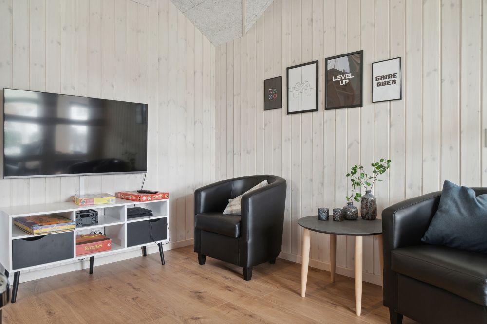 Veranstaltet ein Turnier im Aktivitätsraum, wenn ihr das Ferienhaus Nr. 588 in Lolland/Falster/Mön besucht.