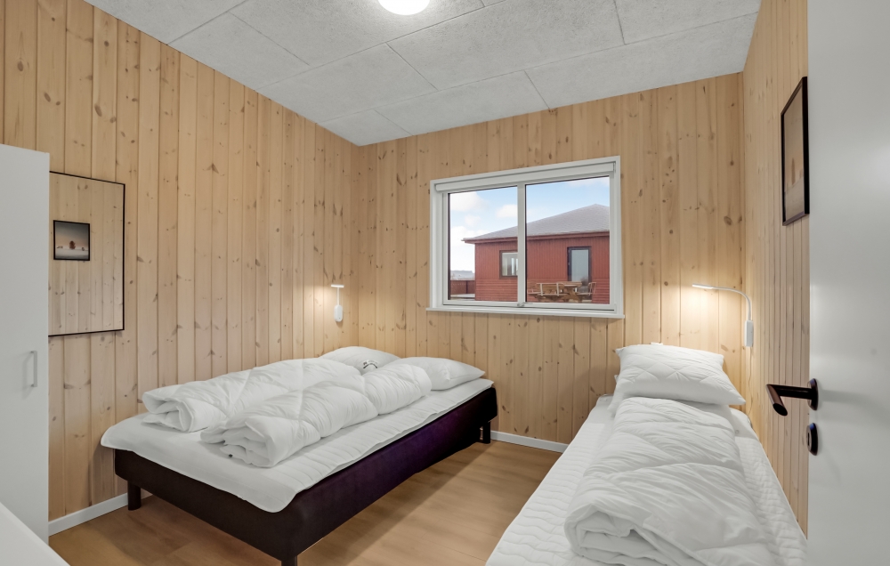 Eines der 4 Schlafzimmer im Luxusferienhaus Nr. 603