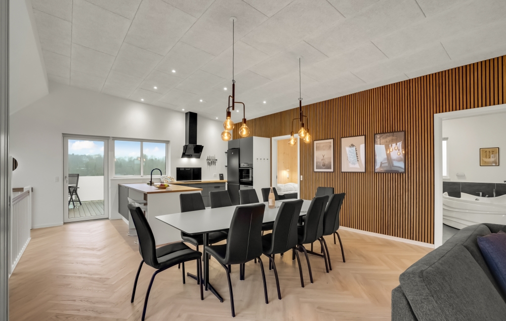 Das Luxusferienhaus Nr. 603 hat einen wunderschönen Aufenthaltsraum.