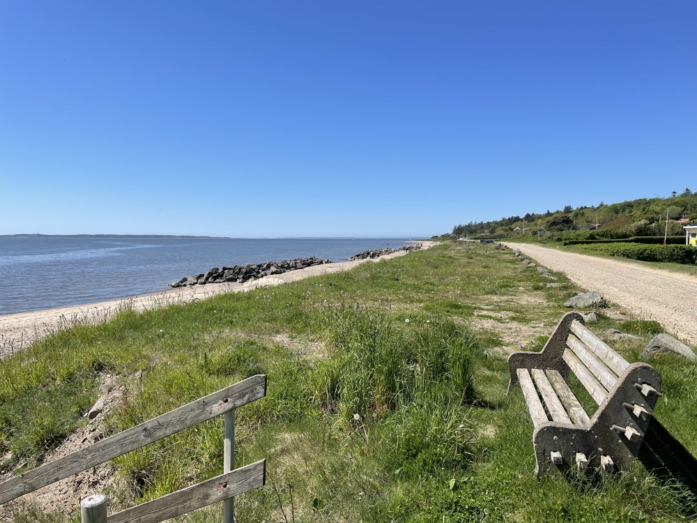 Der Strand in der Nähe von Luxusferienhaus Nr. 603.
