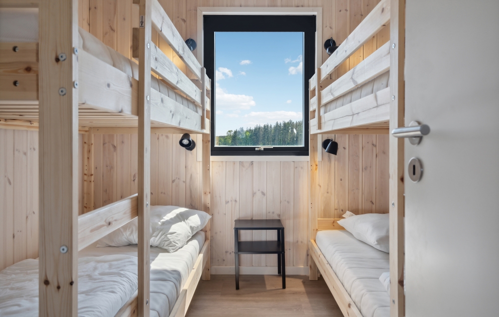 Das Luxusferienhaus Nr. 604 bietet 16 Schlafgelegenheiten