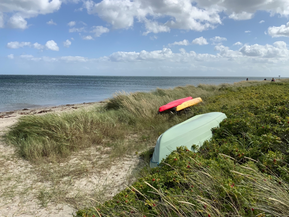 Der Strand in der Nähe von Luxusferienhaus Nr. 606.