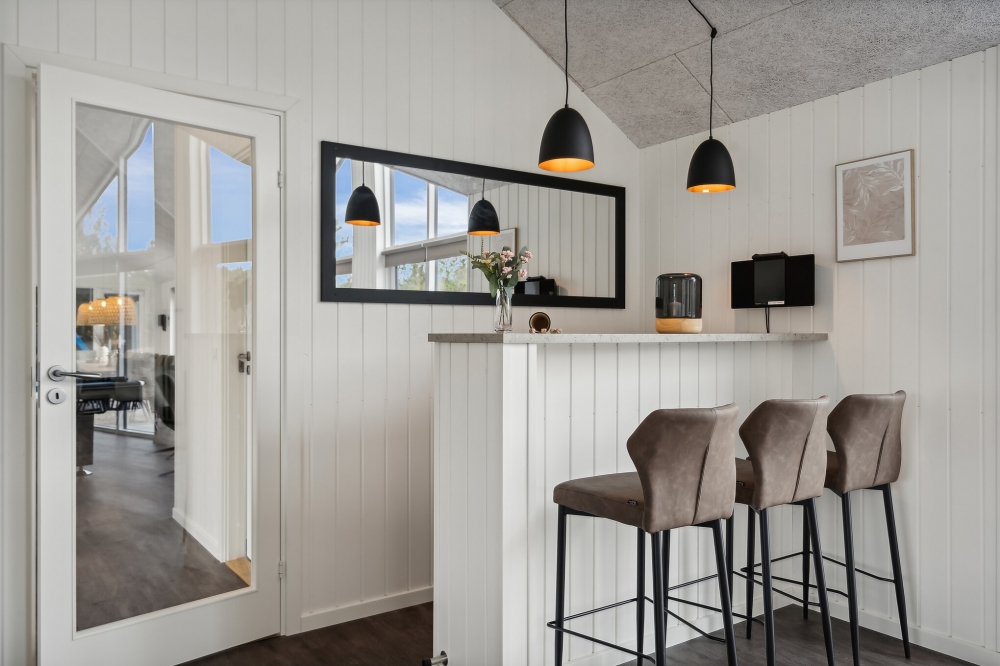 Das Ferienhaus 610 ist mit eigener Bar ausgestattet