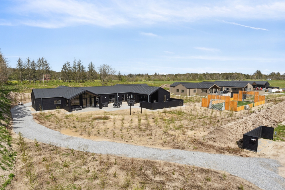 Dieses schöne Poolhaus Nr. 615 mit Platz für 30 Personen liegt in Nordjütland