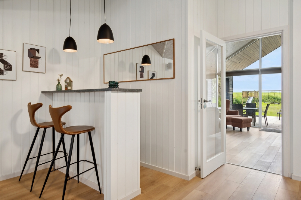 Das Ferienhaus 616 ist mit eigener Bar ausgestattet