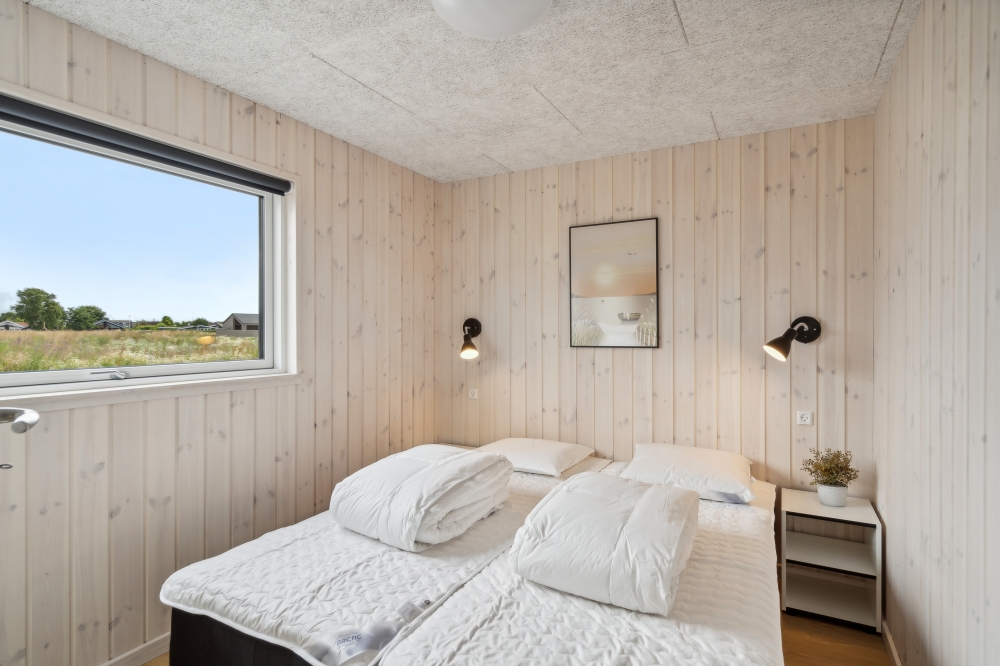 Eines der 5 Schlafzimmer im Luxusferienhaus Nr. 617