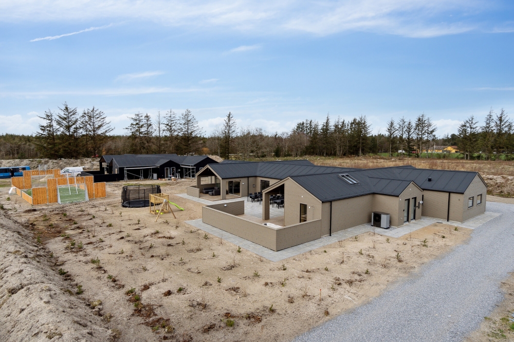 Dieses schöne Poolhaus Nr. 619 mit Platz für 30 Personen liegt in Nordjütland